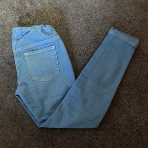 Blue skinny fit trousers for 8-9 years 🦋